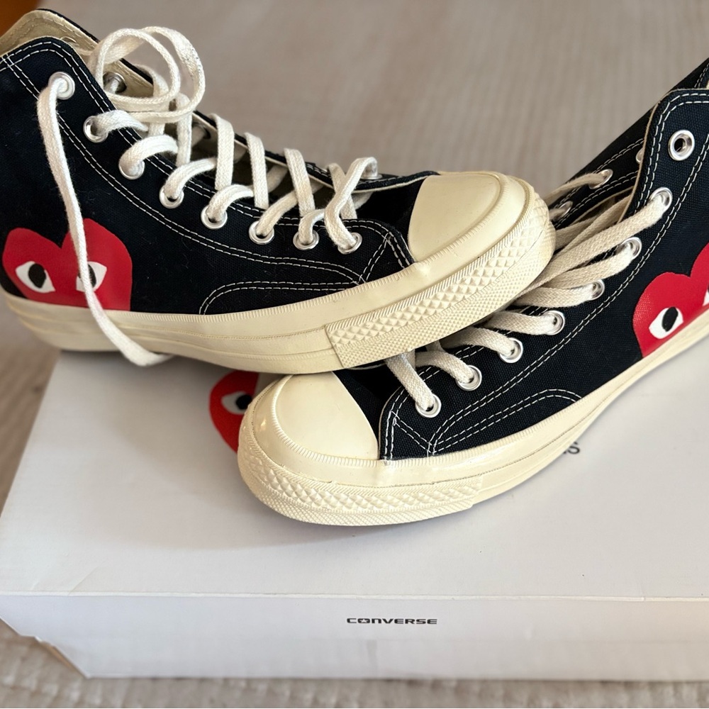 Converse Kids Black High-Top Sneakers